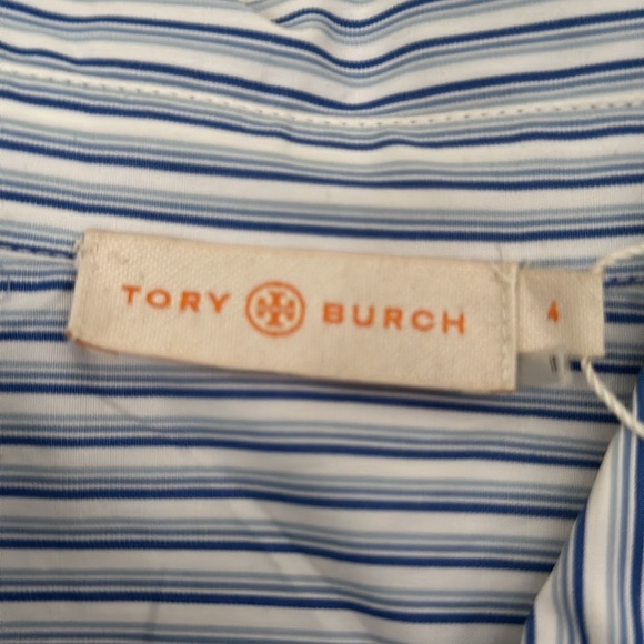 NWT Tory Burch ombré striped shirt - Picture 4 of 7